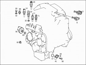 Пробка сливная (N000908012009) для Mercedes Benz