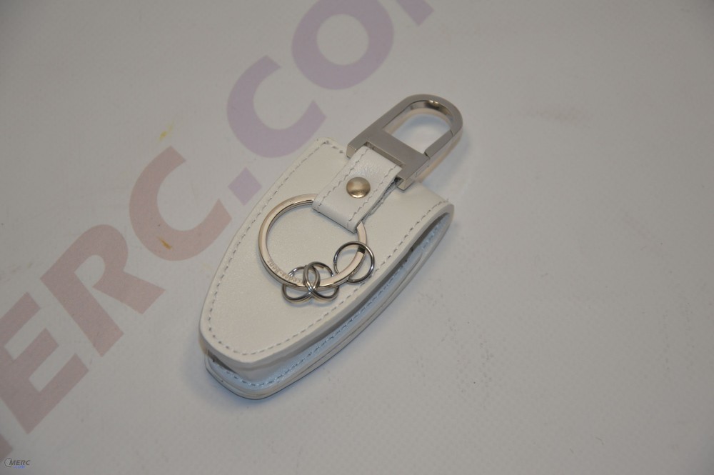Mercedes Keyring Key Cover 5th Gen. Leather White Mercedes-Benz B66958405