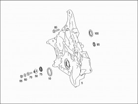 Болт с головкой торкс (N910143008021) для Mercedes Benz