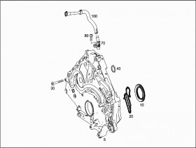 Уплотнитель профильный (A2780150080) для Mercedes Benz