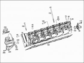 Болт с буртиком (A0049904612) для Mercedes Benz