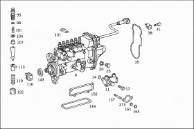 Клапан отключения (A0000784449) для Mercedes Benz