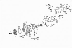 Вкладка (A6020780586) для Mercedes Benz