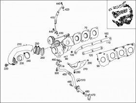 Шестигранная гайка (A0029905754) для Mercedes Benz