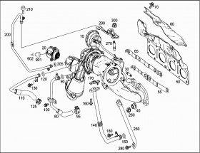 Уплотнительное кольцо (A0249971045) для Mercedes Benz