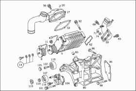 Натяжитель ремня (A1112001370) для Mercedes Benz