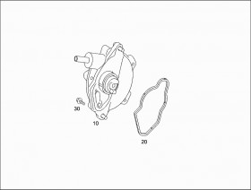 Прокладка уплотнительная (A2712380080) для Mercedes Benz