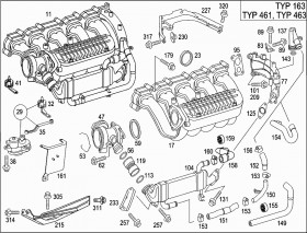 Воздуховод (A6121401496) для Mercedes Benz