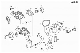 Соединитель (A6112030108) для Mercedes Benz