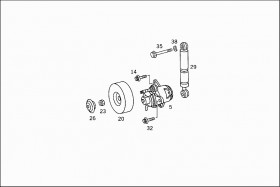 Пробка (A1112020122) для Mercedes Benz