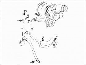 Уплотнительное кольцо (A0279970645) для Mercedes Benz