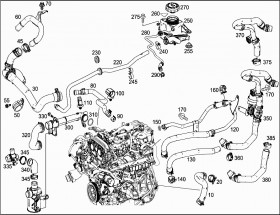 Хомут (A2039950305) для Mercedes Benz