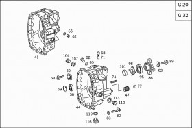 Уплотнительное кольцо (A0169973448) для Mercedes Benz