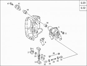 Приводная штанга (A9032600189) для Mercedes Benz