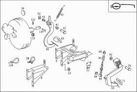 Фиксатор (N000000003588) для Mercedes Benz