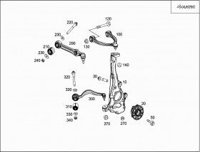 Шестигранная гайка (A0029906854) для Mercedes Benz