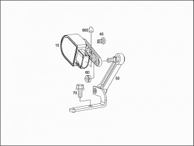 Датчик угла поворота (A0045429918) для Mercedes Benz