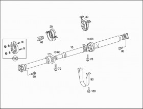 Болт с головкой торкс (N000000007445) для Mercedes Benz