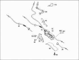 Штекер (A0515458928) для Mercedes Benz