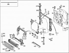 Клипса крепления (A0009912595) для Mercedes Benz