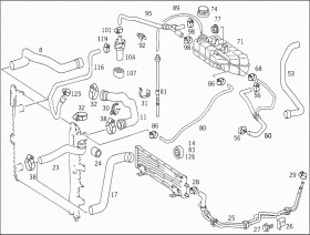 Шланг (A1635000775) для Mercedes Benz