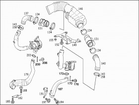 Уплотнит. кольцо (A0279971548) для Mercedes Benz