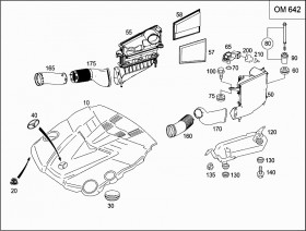 К-т болтов (A0000940150) для Mercedes Benz