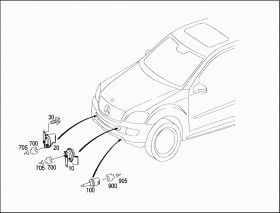 Звуковой сигнал (A0065422520) для Mercedes Benz