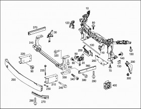 HALTER (A117620020064) для Mercedes Benz