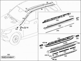 Колпачковая гайка (A0019907052) для Mercedes Benz