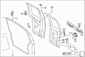 Уплотнитель (A6387660398) для Mercedes Benz