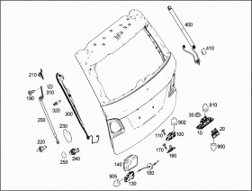 Защитный колпачок (A1669820709) для Mercedes Benz