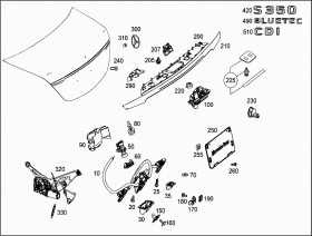 Обозначение типа (A2228171115) для Mercedes Benz