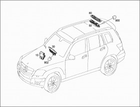 Аварийное устройство (A0015425423) для Mercedes Benz