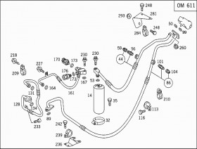 Трубопровод (A6388321915) для Mercedes Benz