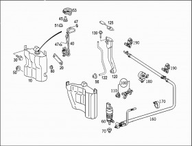 Уплотнительное кольцо (A1409970645) для Mercedes Benz