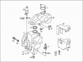 Уплотнитель (A6388690298) для Mercedes Benz