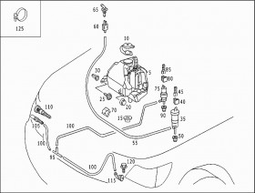 Форсунка (A0008602647) для Mercedes Benz