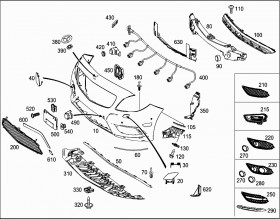 Электр. жгут проводов (A2465400703) для Mercedes Benz