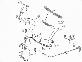 Фиксатор (N000000007129) для Mercedes Benz