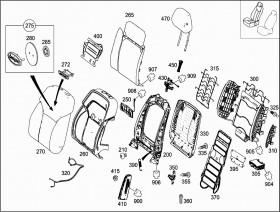 Шланг (A1668002115) для Mercedes Benz