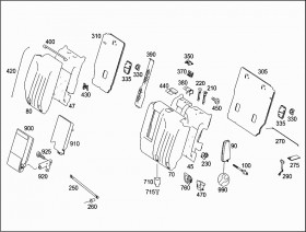 Пружина контактная (A0115458126) для Mercedes Benz