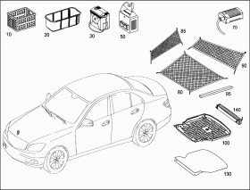 Поддон (A2048140141) для Mercedes Benz