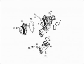 Датчик температуры (A0009056102) для Mercedes Benz