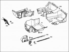 RETAINING CLIP (A0049911670) для Mercedes Benz