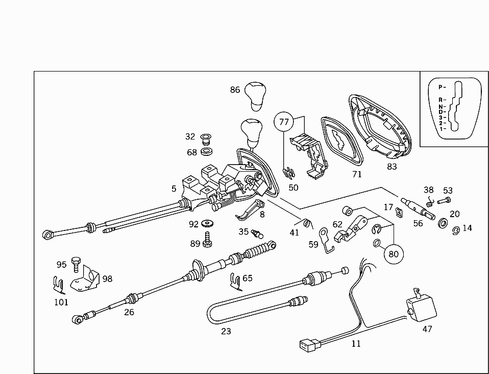 Переключение передач вито. Механизм переключения передач Вито 638. Рычаг переключения АКПП Вито 638. Рычаг механизм переключения передач на Мерседес Вито 638. Схема коробки передач Vito 639.