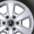 Колесный диск (A90740127007X45) для Mercedes Benz