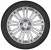 Колесный диск (A20740100029765) для Mercedes Benz