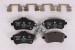 Колодки тормозные задние (A0074208620) для Mercedes Benz