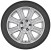 Колесный диск (A21240118029709) для Mercedes Benz